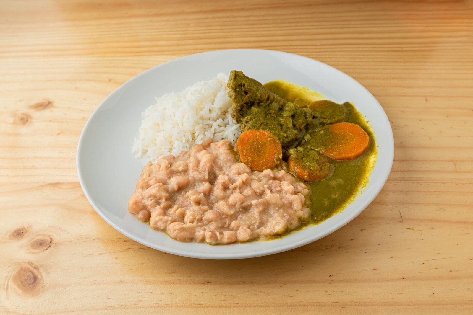 Frijoles con seco vegano