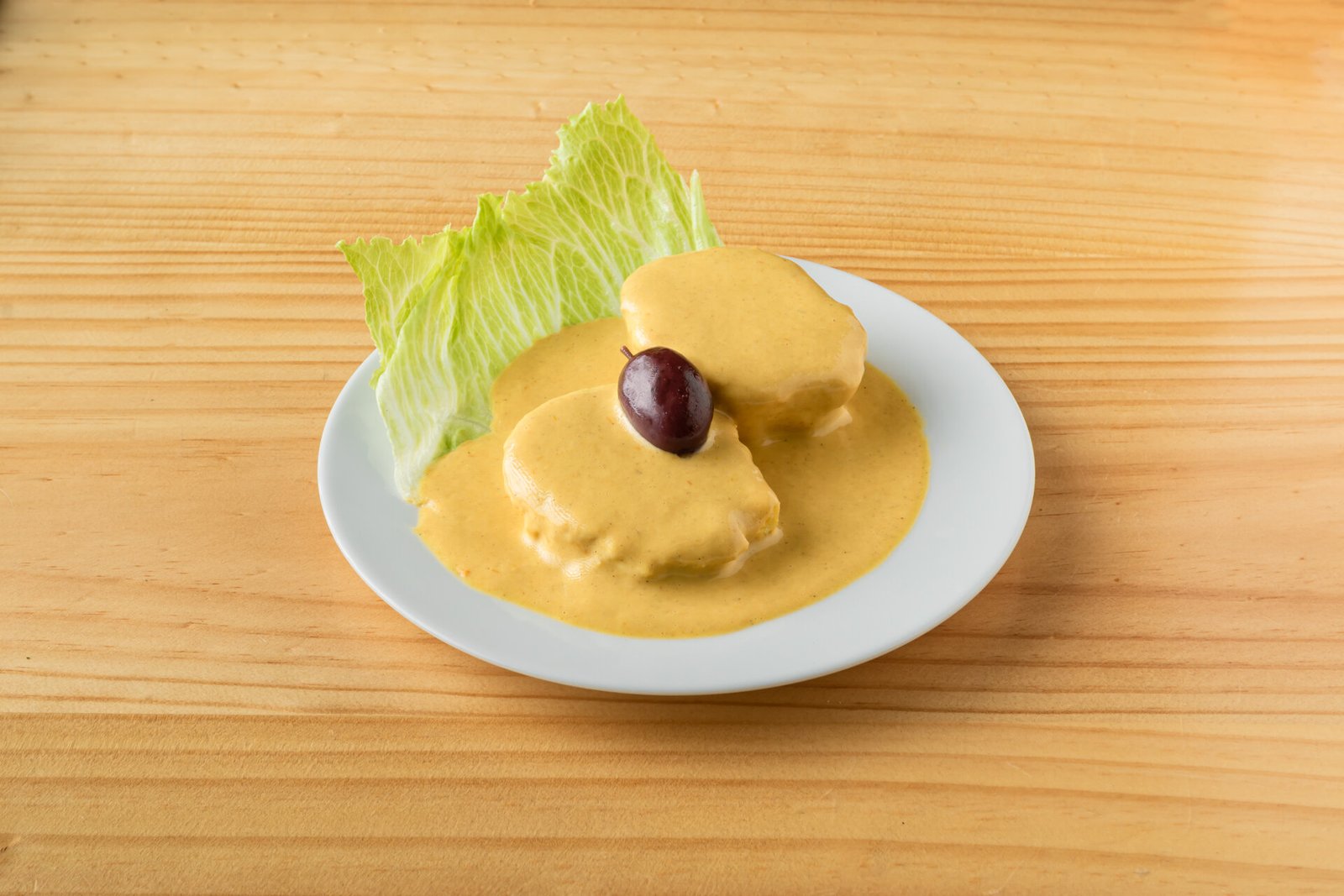 Papa a la huancaina vegana